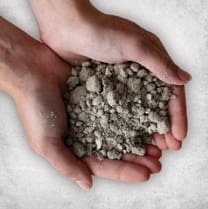 Pulverized Damp Gypsum