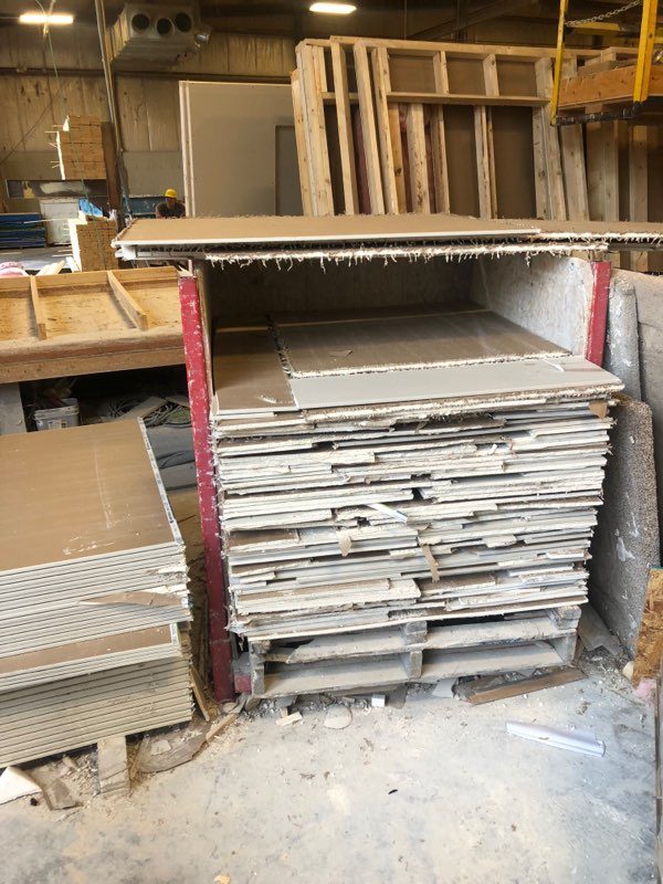 Drywall Recycling for Manufactured Housing